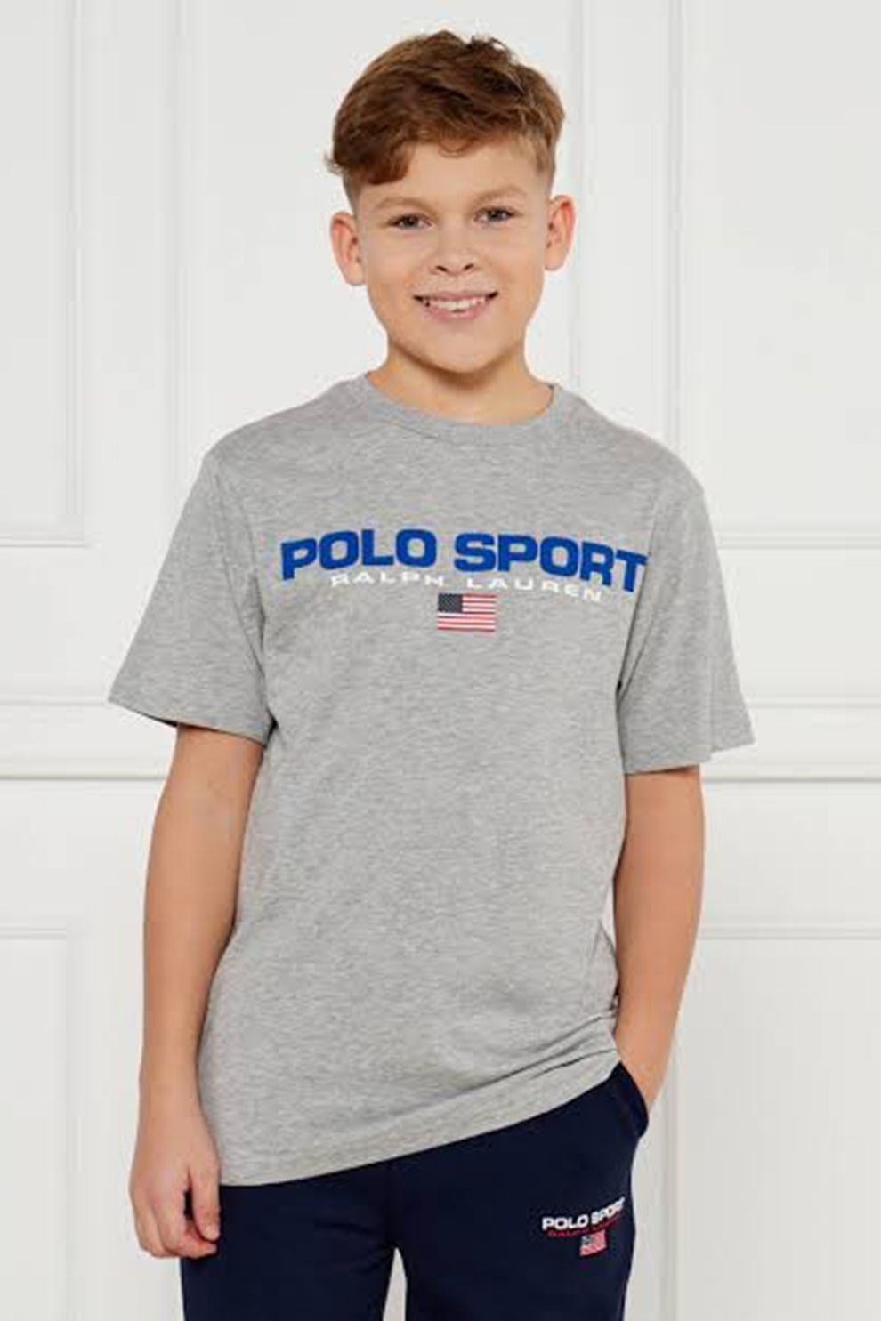 Kids Polo Sports  - Grey