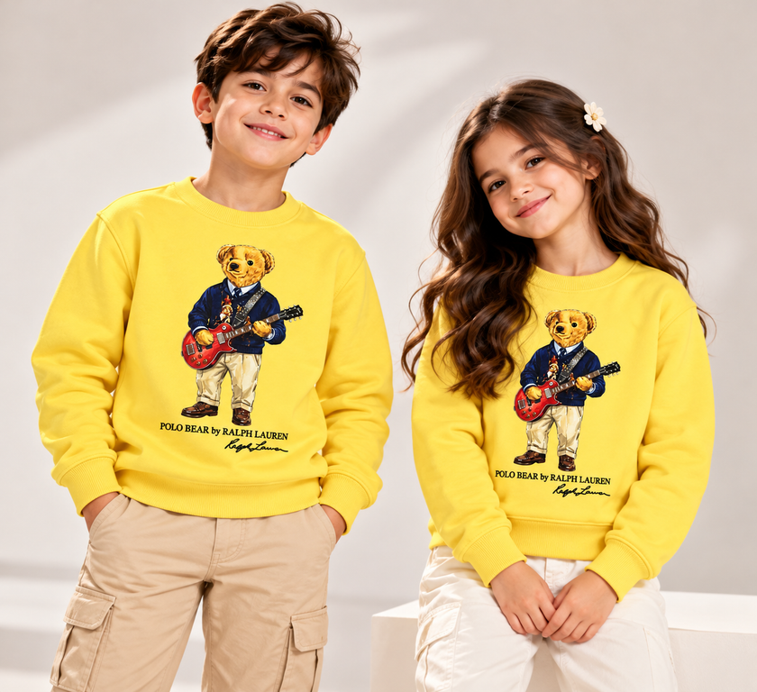 Polo Bear Sweatshirt - Yellow