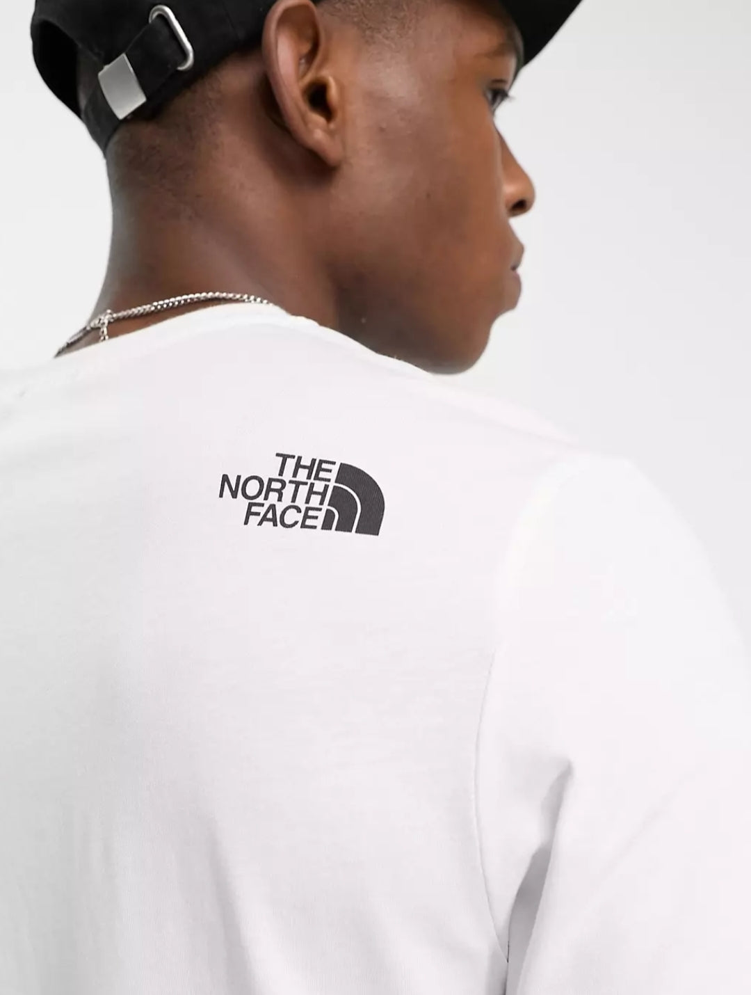 The Northface Big Logo Tee - White - Brand Store