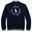 Polo dual side Embroidered Zipper - Navy
