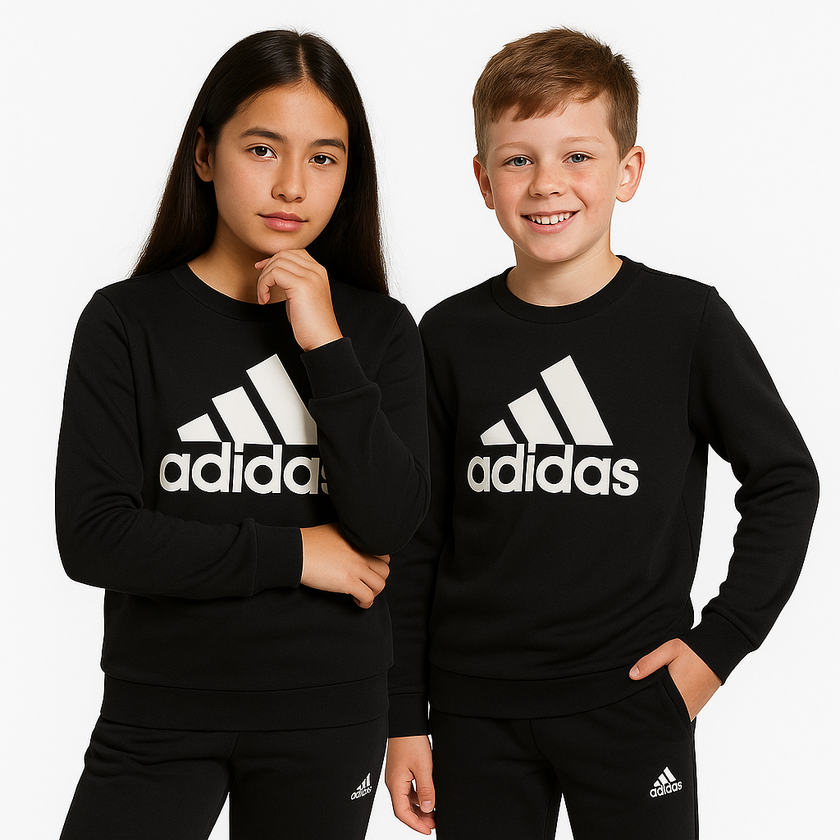 Adid Unisex Kids Sweatshirt - Black