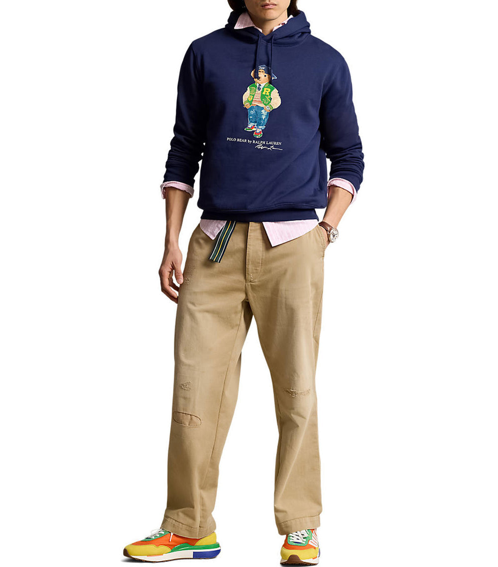 Polo Bear Hoodie - Navy Blue