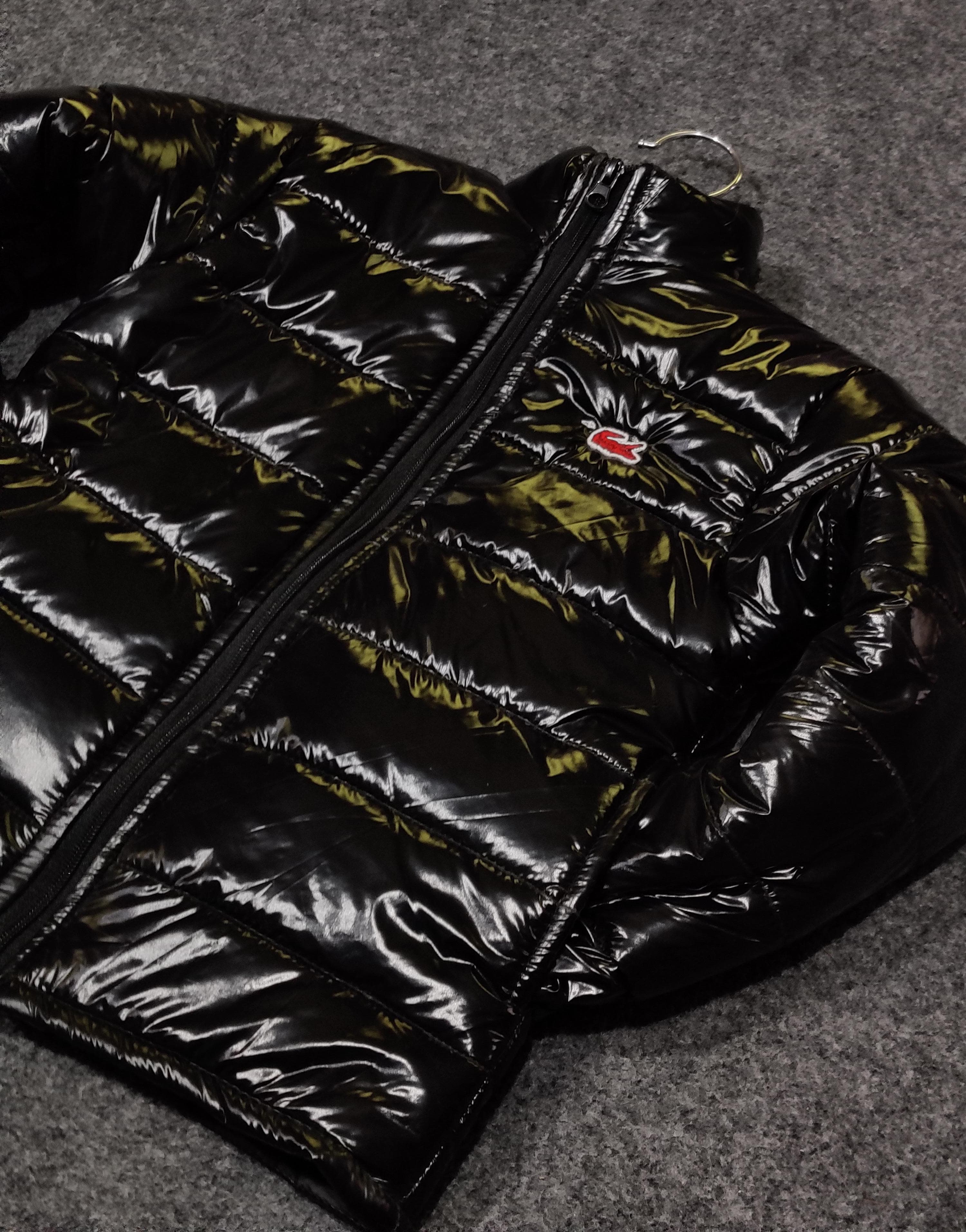 Lacoste Kids Unisex Puffer Jacket -  Shiny Black - Brand Store