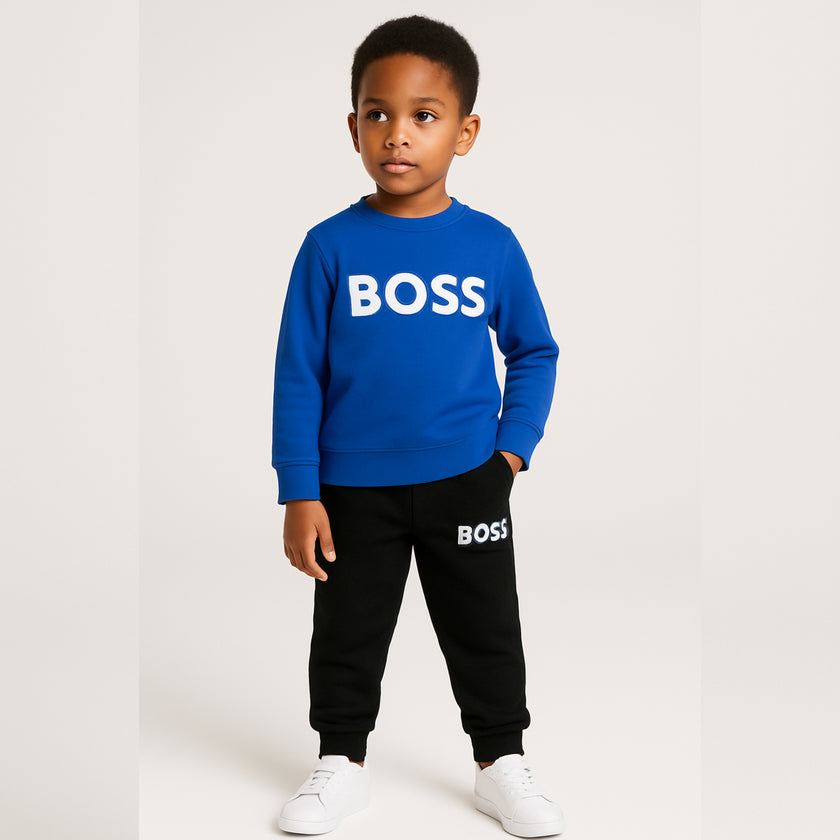 BOSS Kids Tracksuits Unisex - Royal Blue/Black