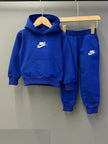 Kids Unisex Nk Hoodie Twin Set - Royal Blue