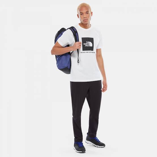 The Northface Raglan Box Tee - White - Brand Store