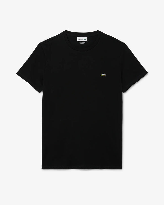 Lacoste Solid Tee - Black - Brand Store