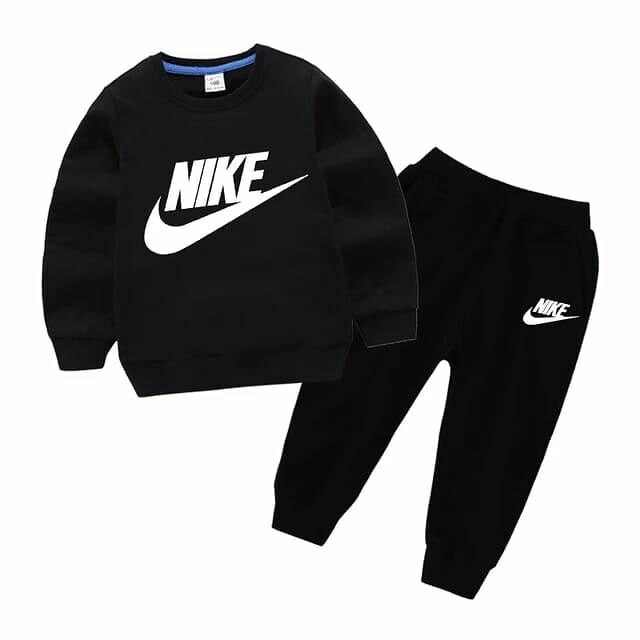 Kids Unisex Nike Twin Set - Black