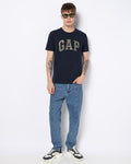 Gap Camouflage Arch Logo Tee - Navy - Brand Store