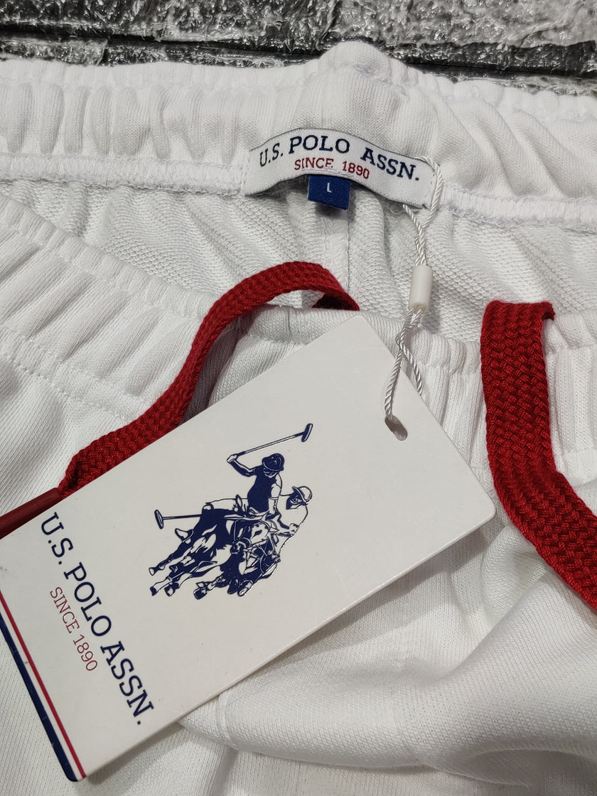 USPA Patch Shorts - White - Brand Store