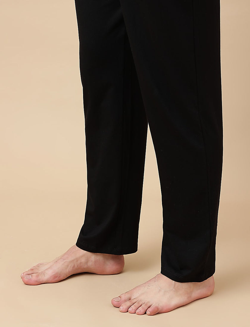 Jack & Jones Cotton Relaxed Trouser - Black - Brand Store