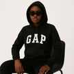 G.A.P Pullover Hoodie - Black