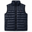 Tommy Sleeveless Puffer Vest - Navy Blue