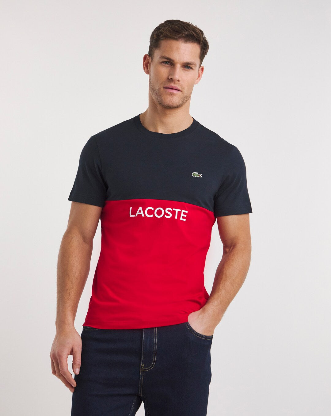 LCST Colorblock Tee - NAVY/RED - Brand Store