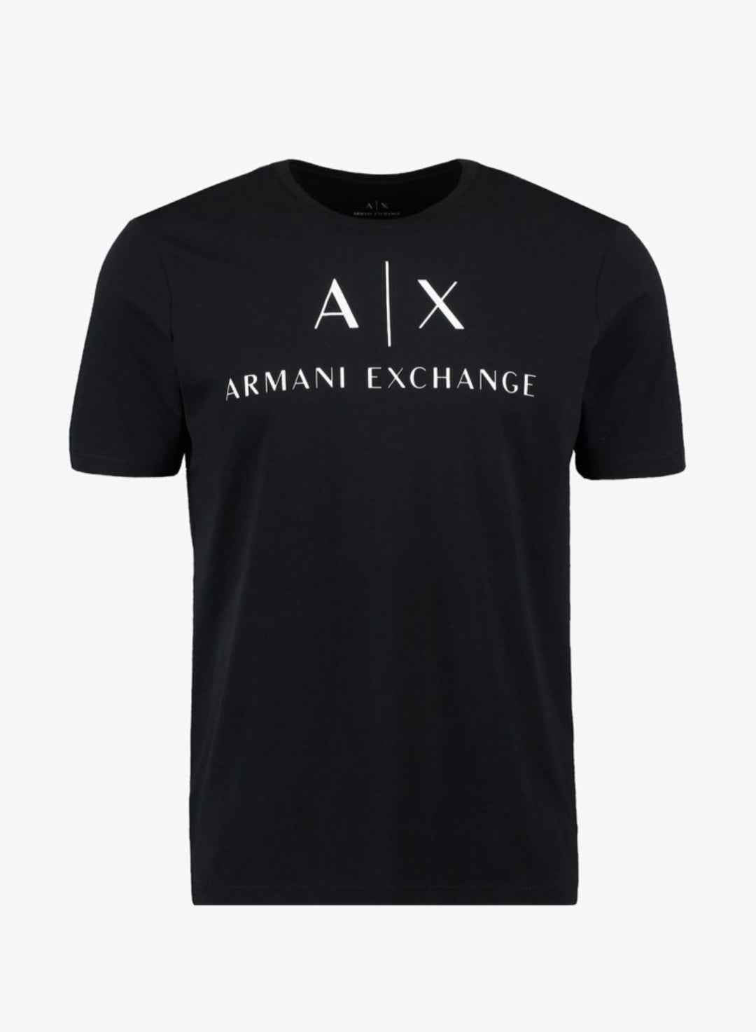 Armani Exchange Basic Logo Tee - Black