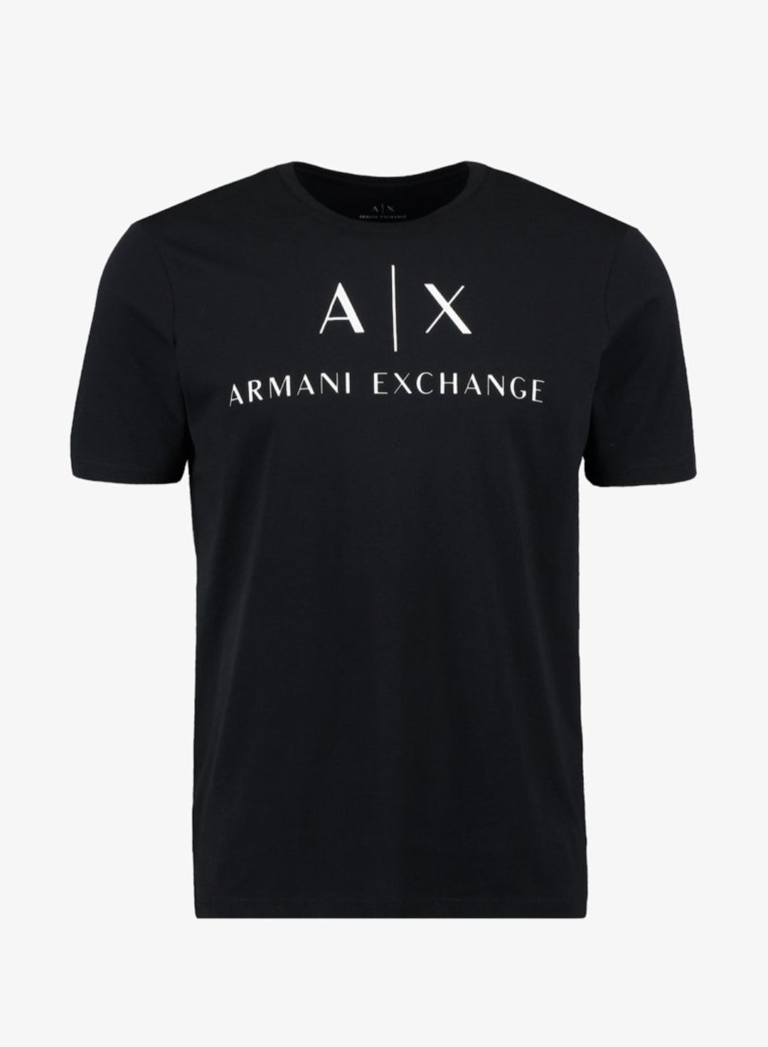 Armani Exchange Basic Logo Tee - Black - Brand Store