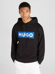 H.U.G.O Pullover Hoodie - Black
