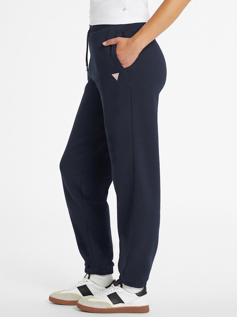 Guess Mini Triangle Jogger Trousers - Navy Blue