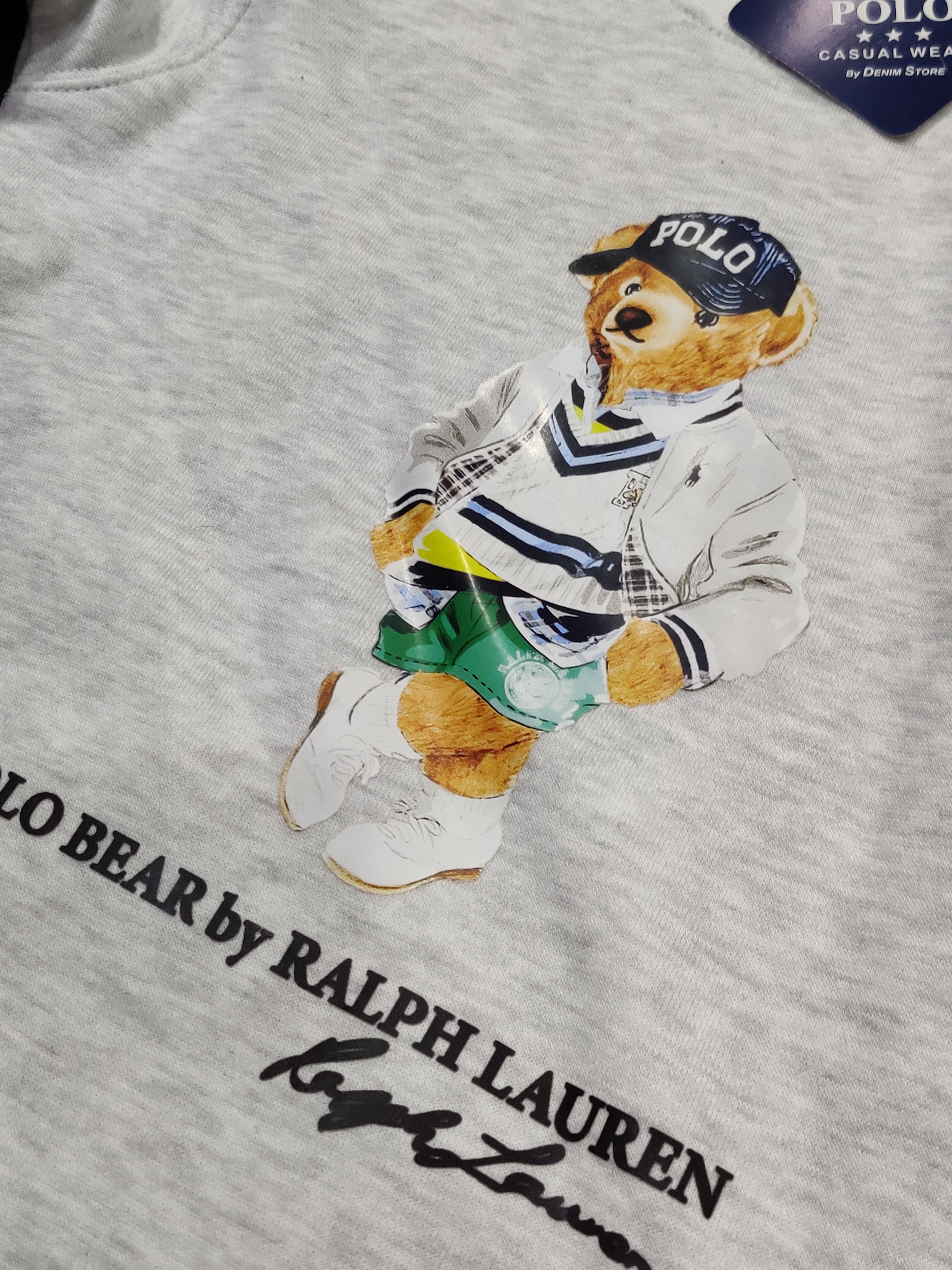 Polo Cap Bear - Grey