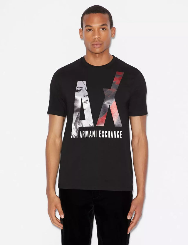 AX Graphic Logo Tee - Black - Brand Store