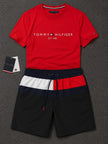 Tommy T Shirt With Swim Shorts Set