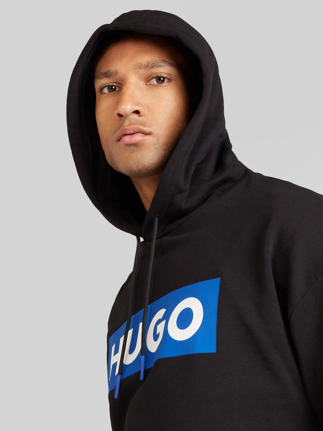 H.U.G.O Pullover Hoodie - Black
