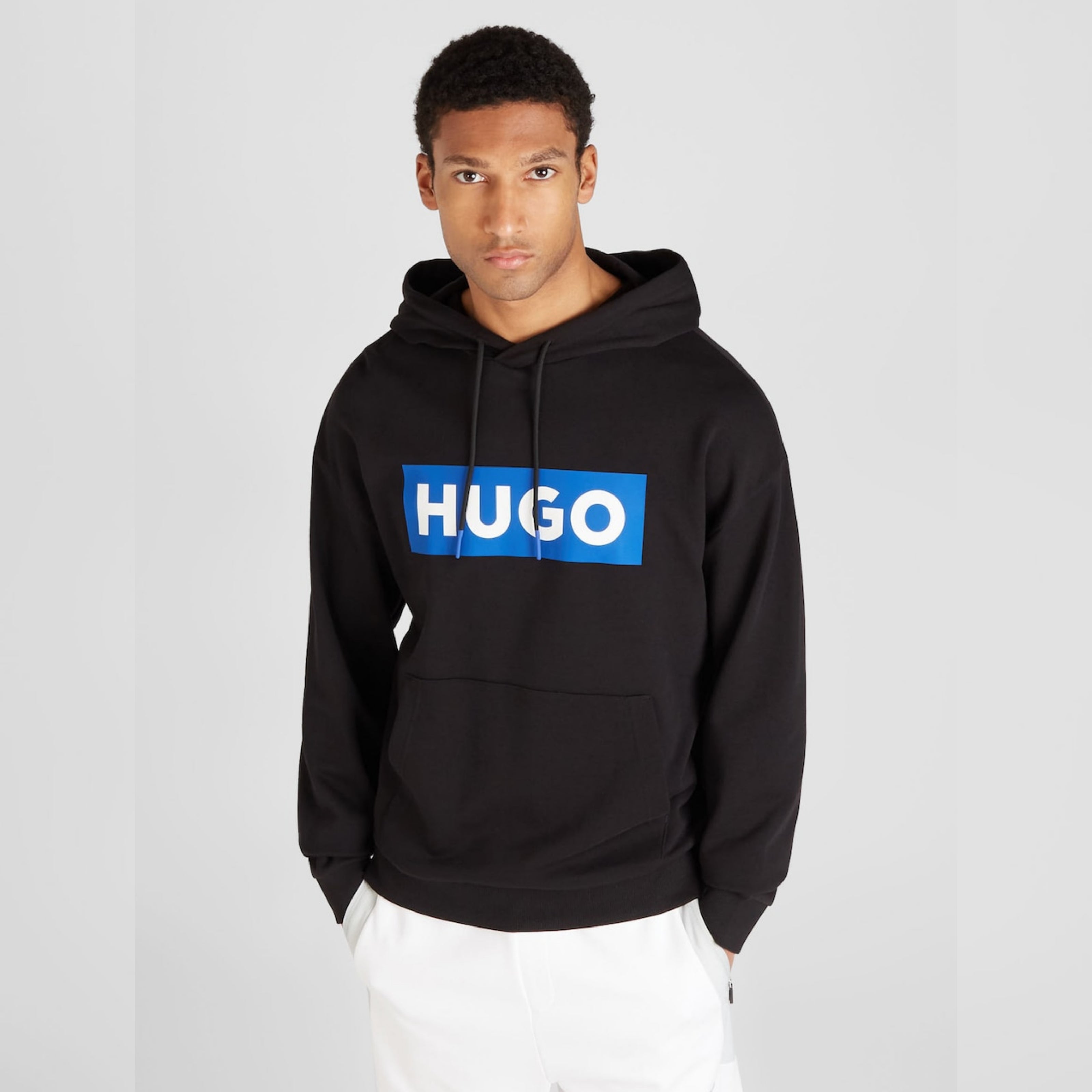 H.U.G.O Pullover Hoodie - Black
