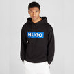 H.U.G.O Pullover Hoodie - Black