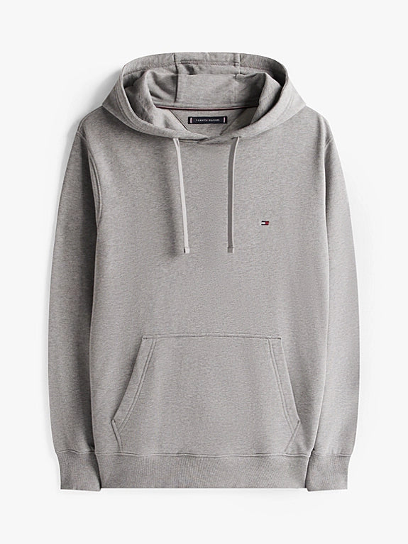 Tommy H Classic Logo Hoodie - Grey - Brand Store