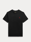 RL Small Pony Embroidered T Shirt - Black
