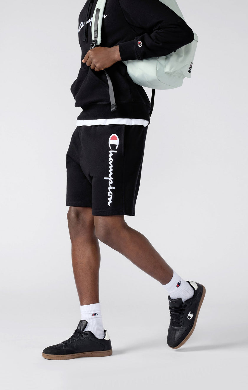 CHAMPION Lightweight French Terry Shorts - Black - Brand Store