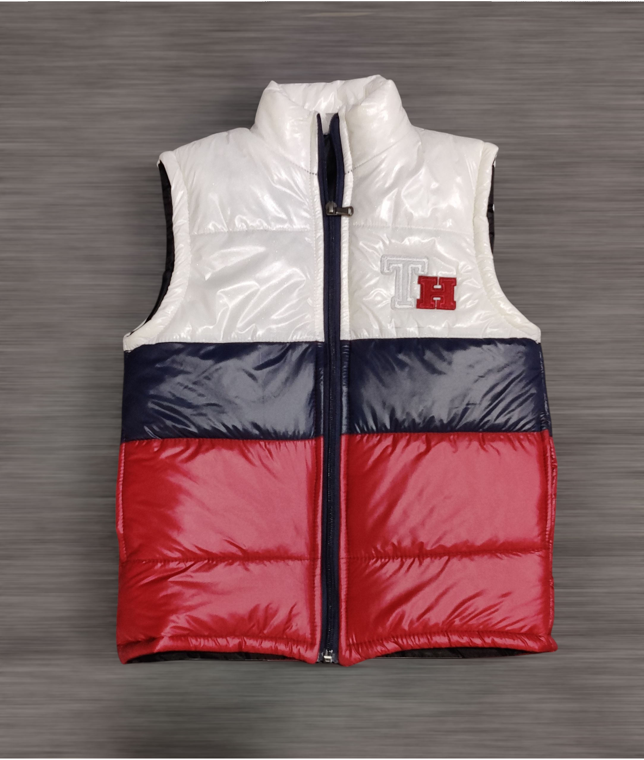 Tommy Kids Puffer Gillet - Colorblock