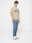 Hu.Go Blue Logo Tee