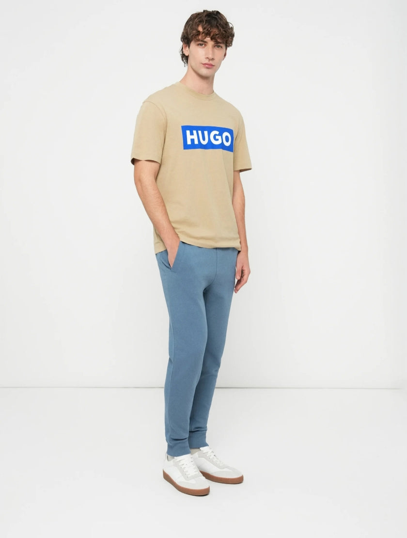 Hu.Go Blue Logo Tee