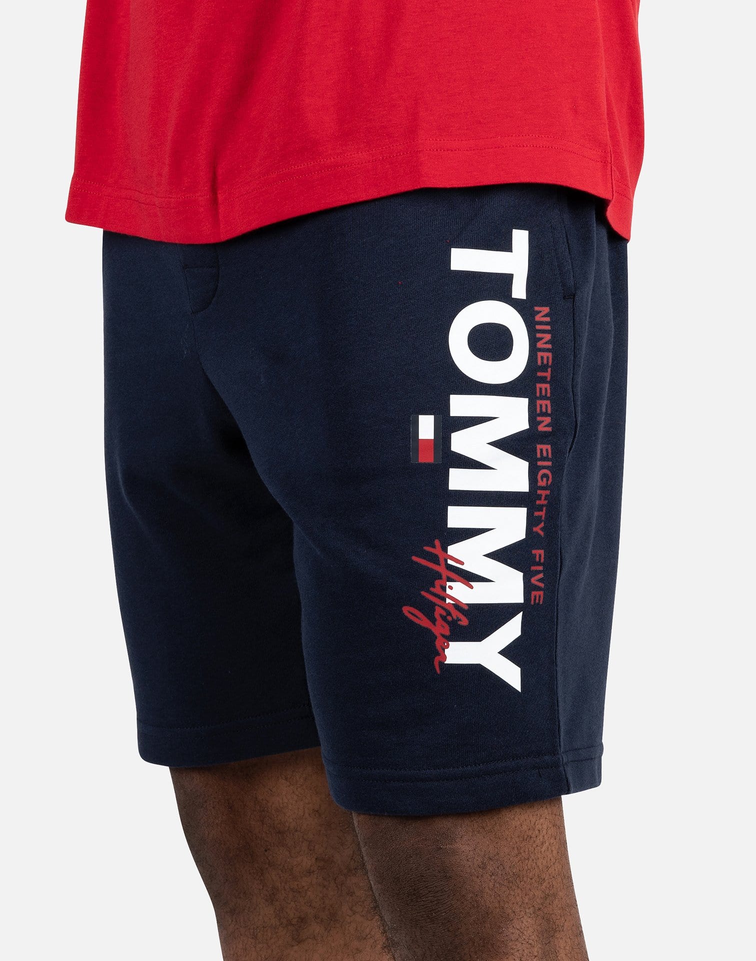 Tommy Bold Logo Shorts - Navy