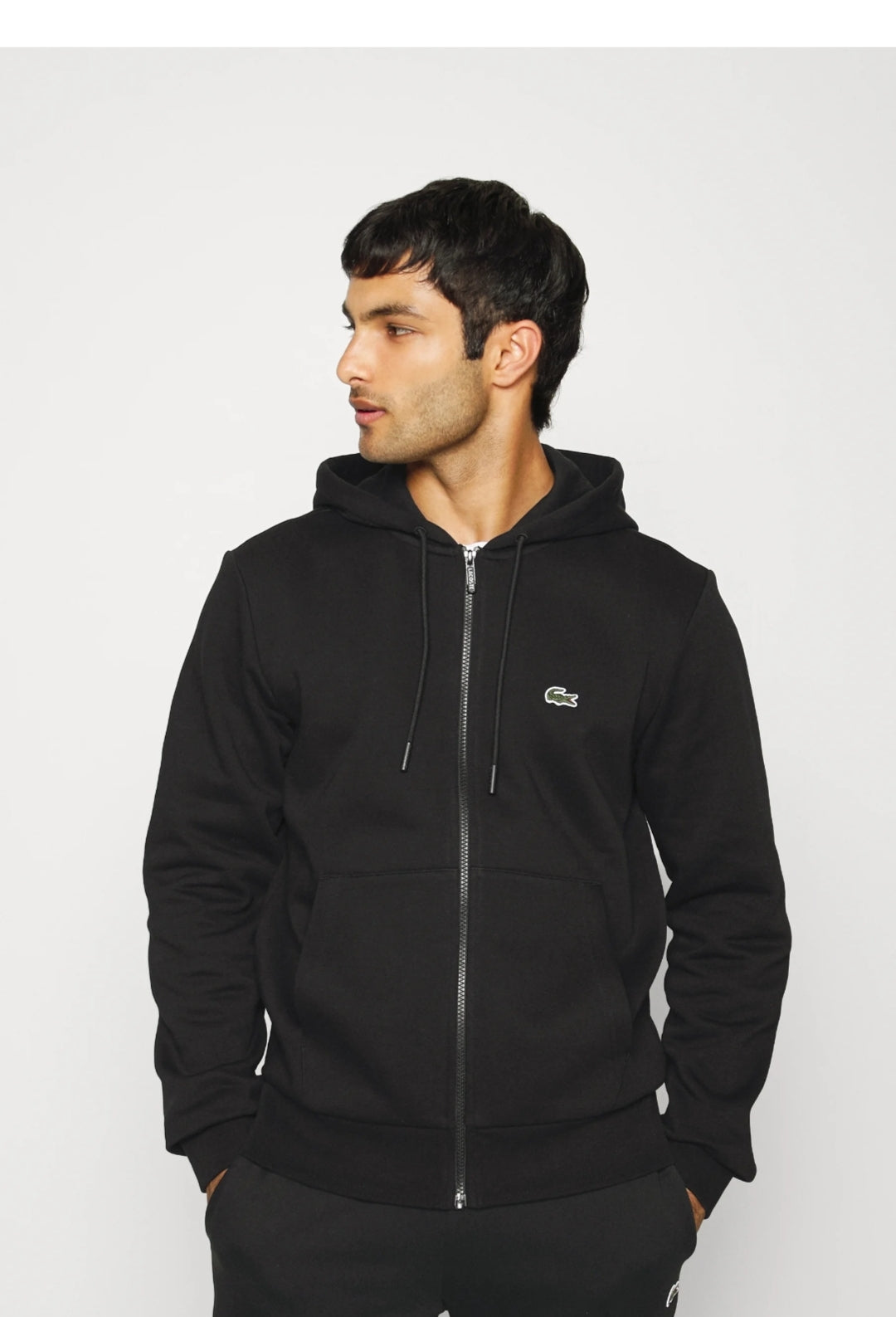 LCST Logo Zipper Hoodie - Black