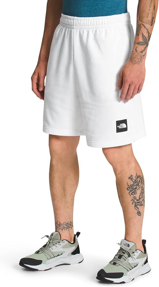 TNF Box Logo Shorts - White - Brand Store