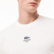 Lacoste Paris Logo Tee - White - Brand Store