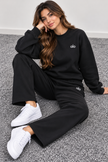 ALO Relaxed Fit Sweatshirt & Wide-Leg Trouser Set