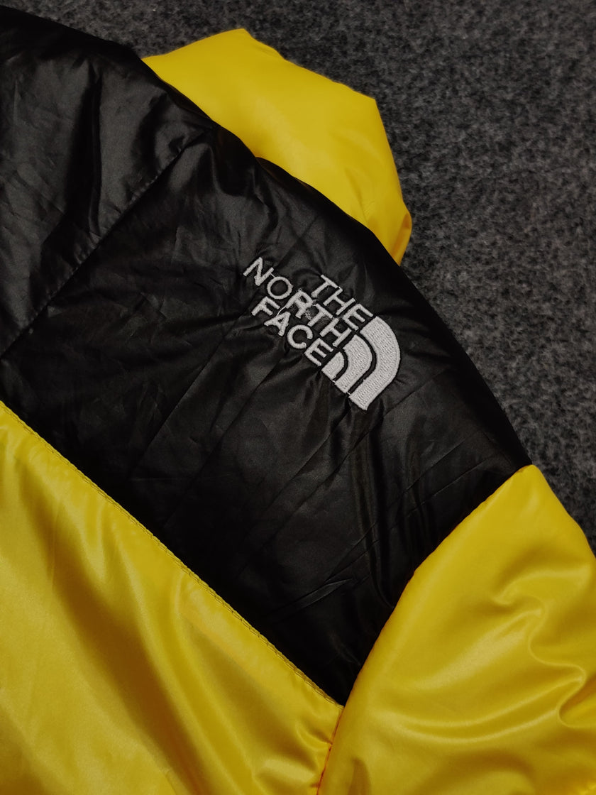 TNF Full Sleeves Kids Puffer - Yellow