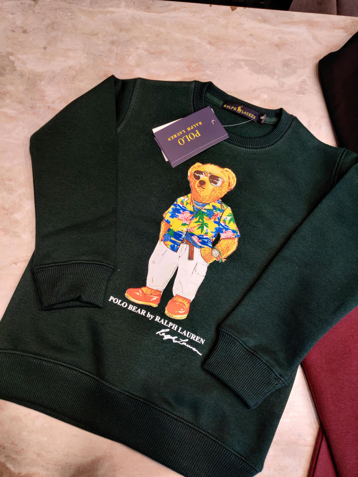 Polo Bear Sweatshirt - Green