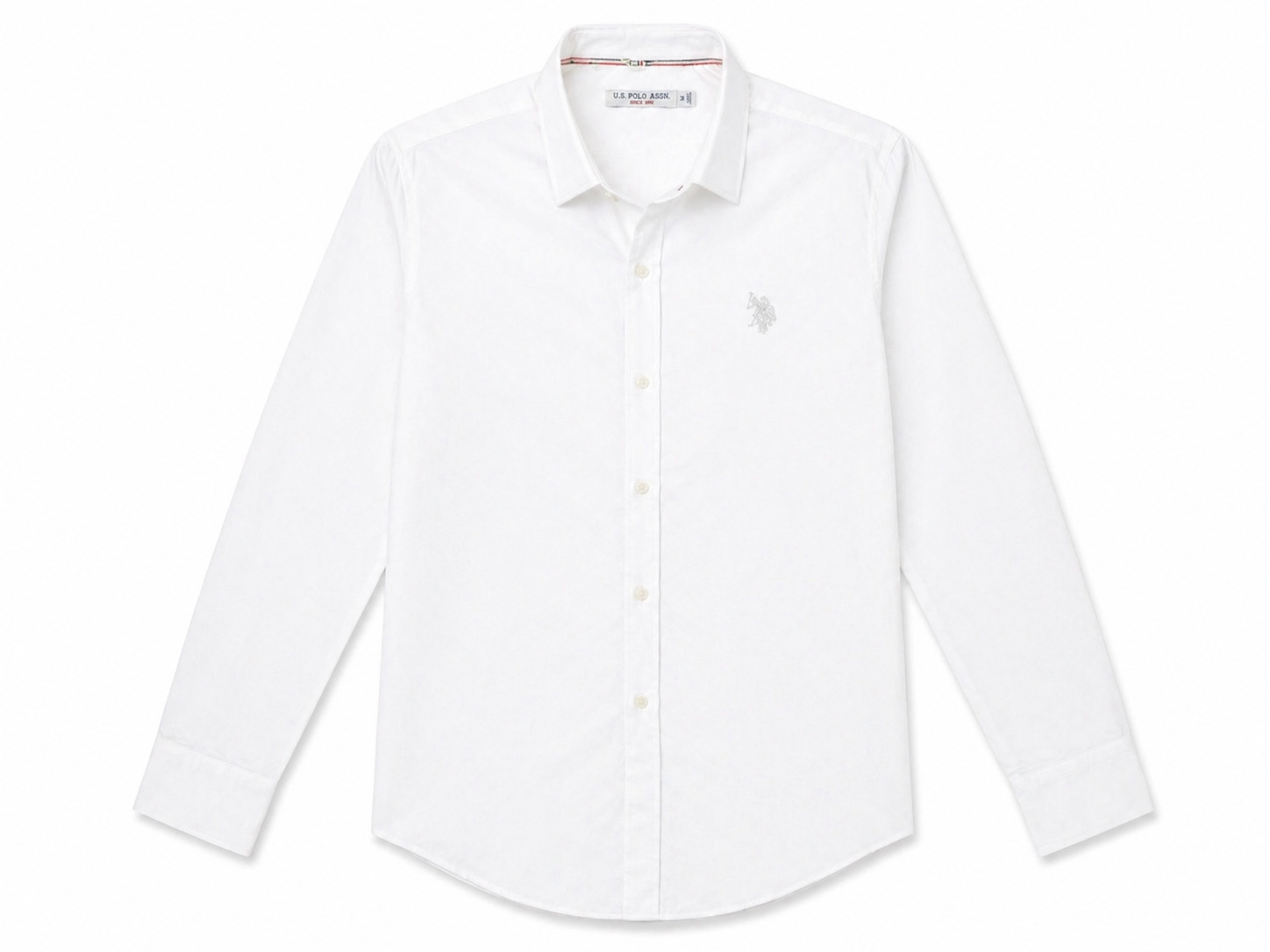 USPA White Casual Shirt