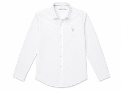 USPA White Casual Shirt