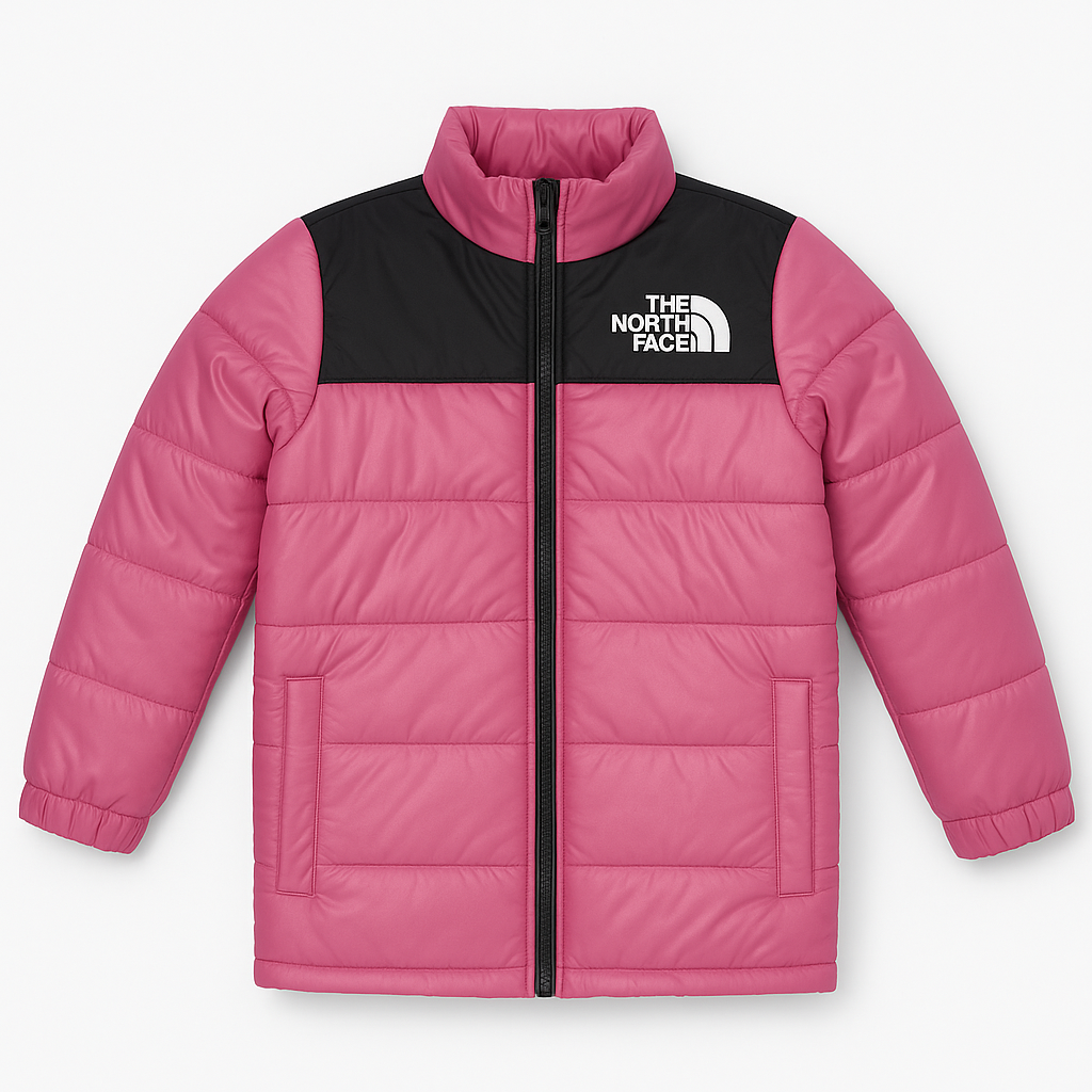 TNF Full Sleeves Kids Puffer - Wild Orchid