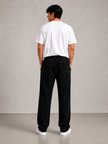 Jack&Jones Relaxed Fit Wide Leg Trouser Black