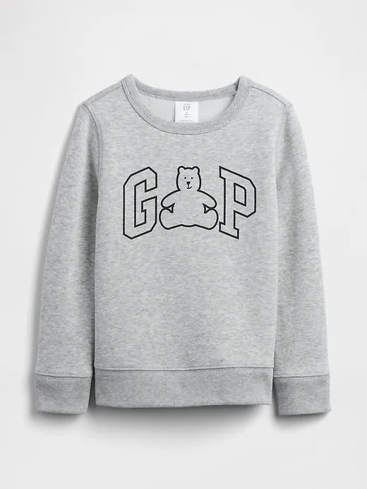 Gap Bear Unisex Sweatshirt - Gray - Brand Store