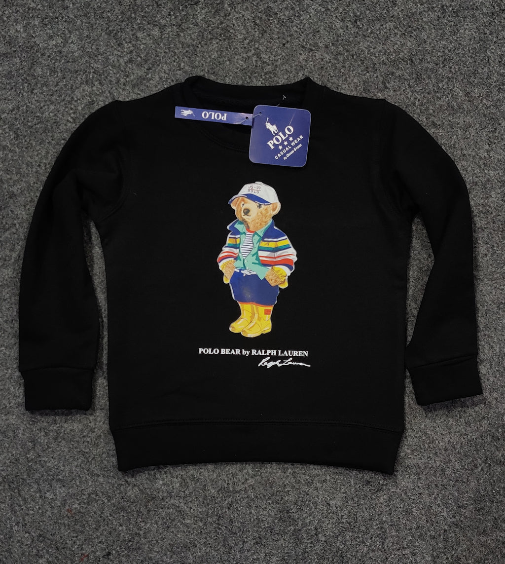 Polo Multi Bear - Black