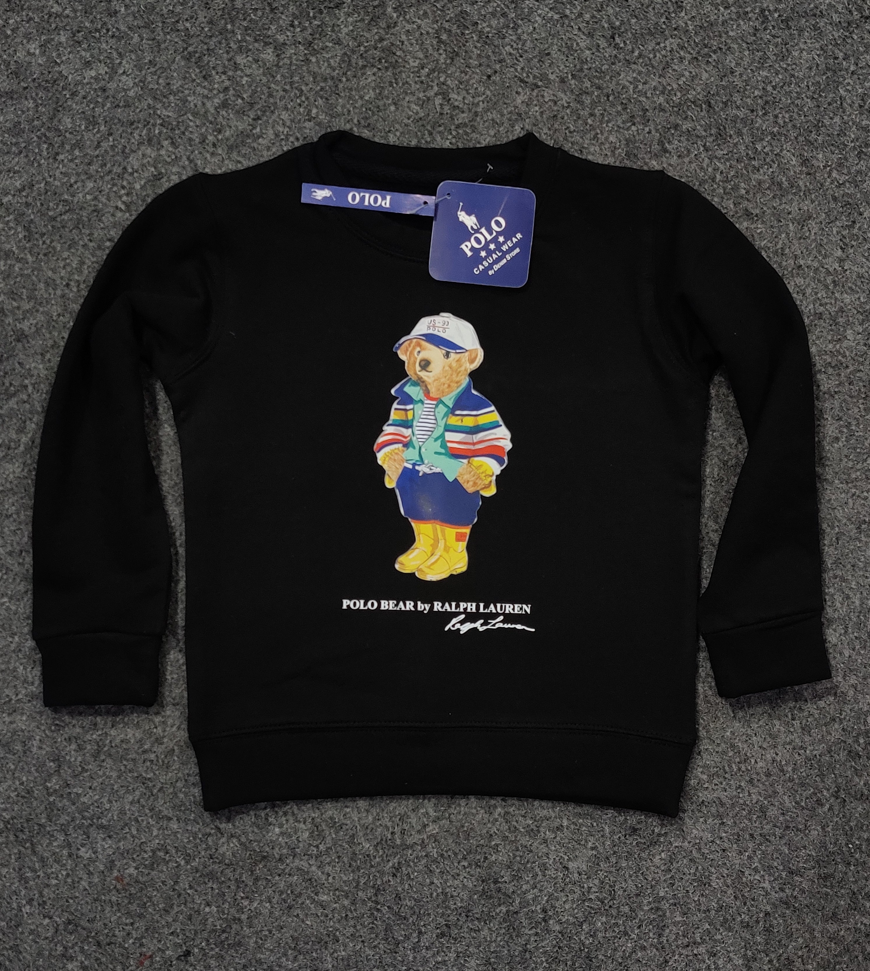 Polo Multi Bear - Black - Brand Store