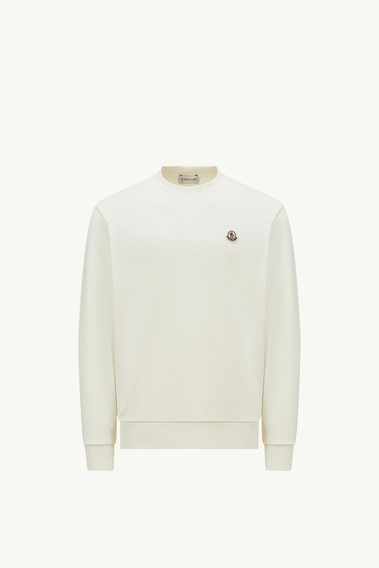 MONC Badge Sweatshirt - White