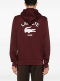 LCST Alligator Paris Hoodie - Burgundy - Brand Store
